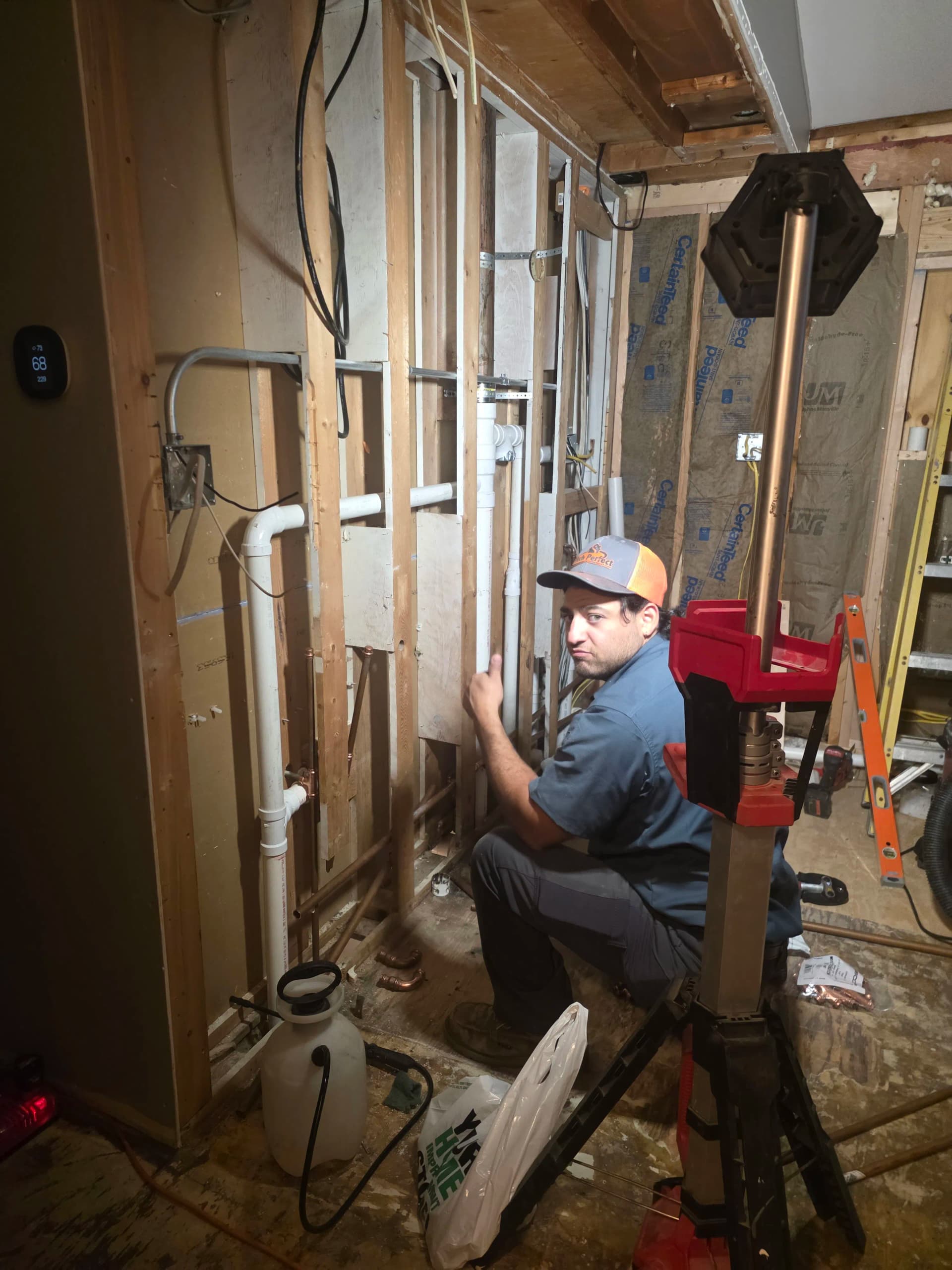 Real Plumbing Work From Guys Who Know What They're Doing image