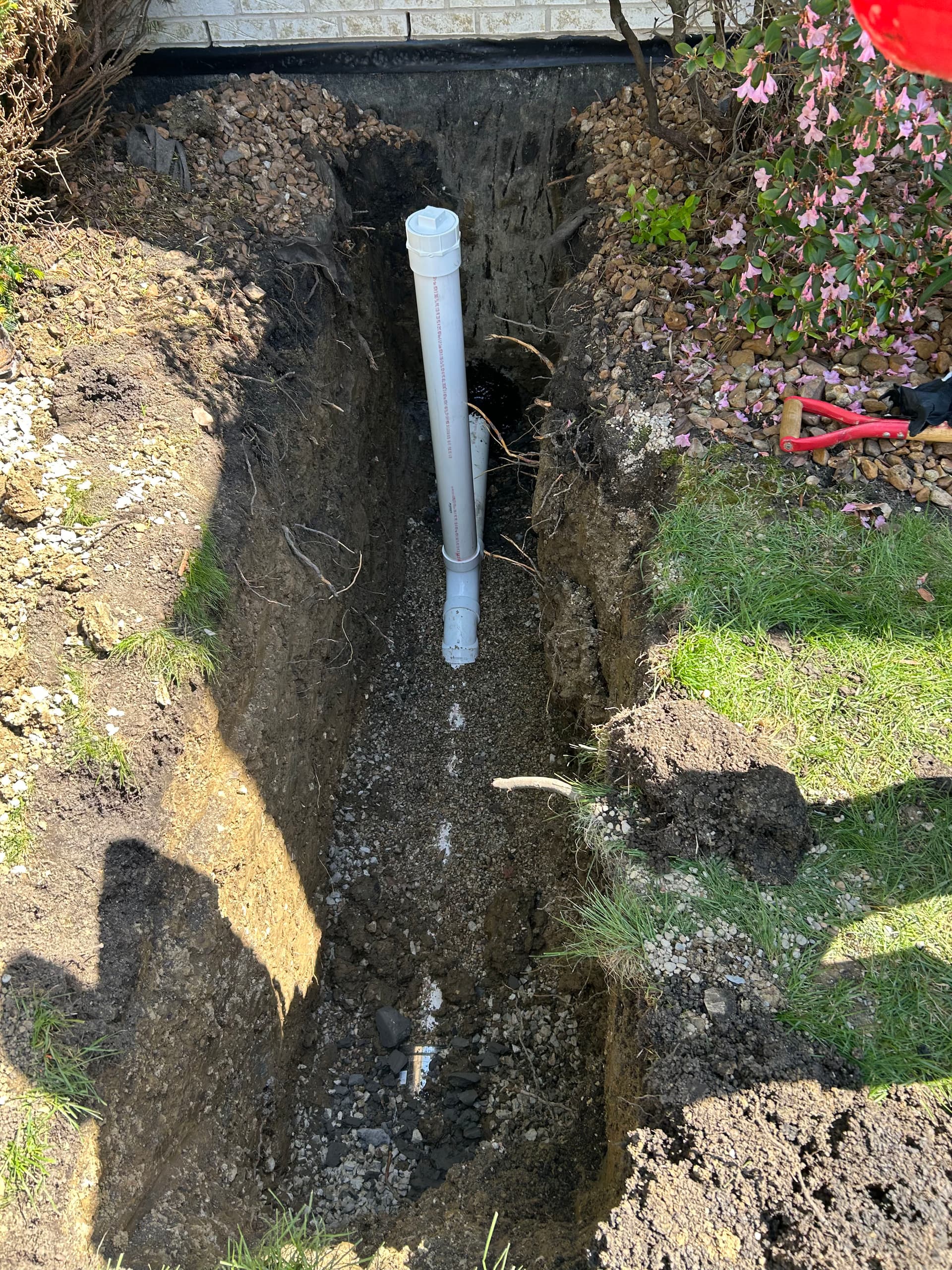 Gallery photos for Failed Cast Iron Sewer Line Replacement at a Residential Home: Image #2