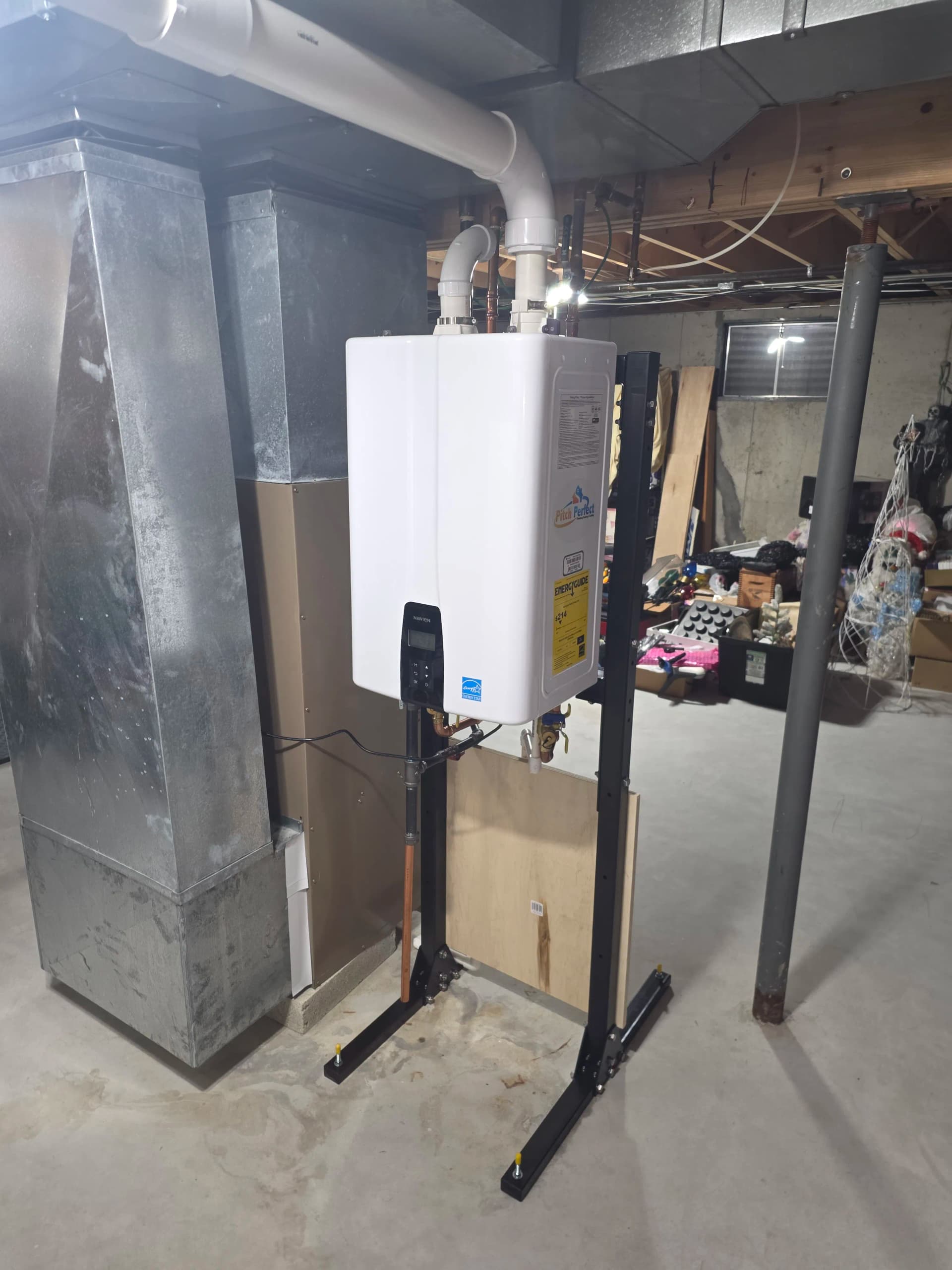 Clean Tankless Water Heater Install Built to Last image