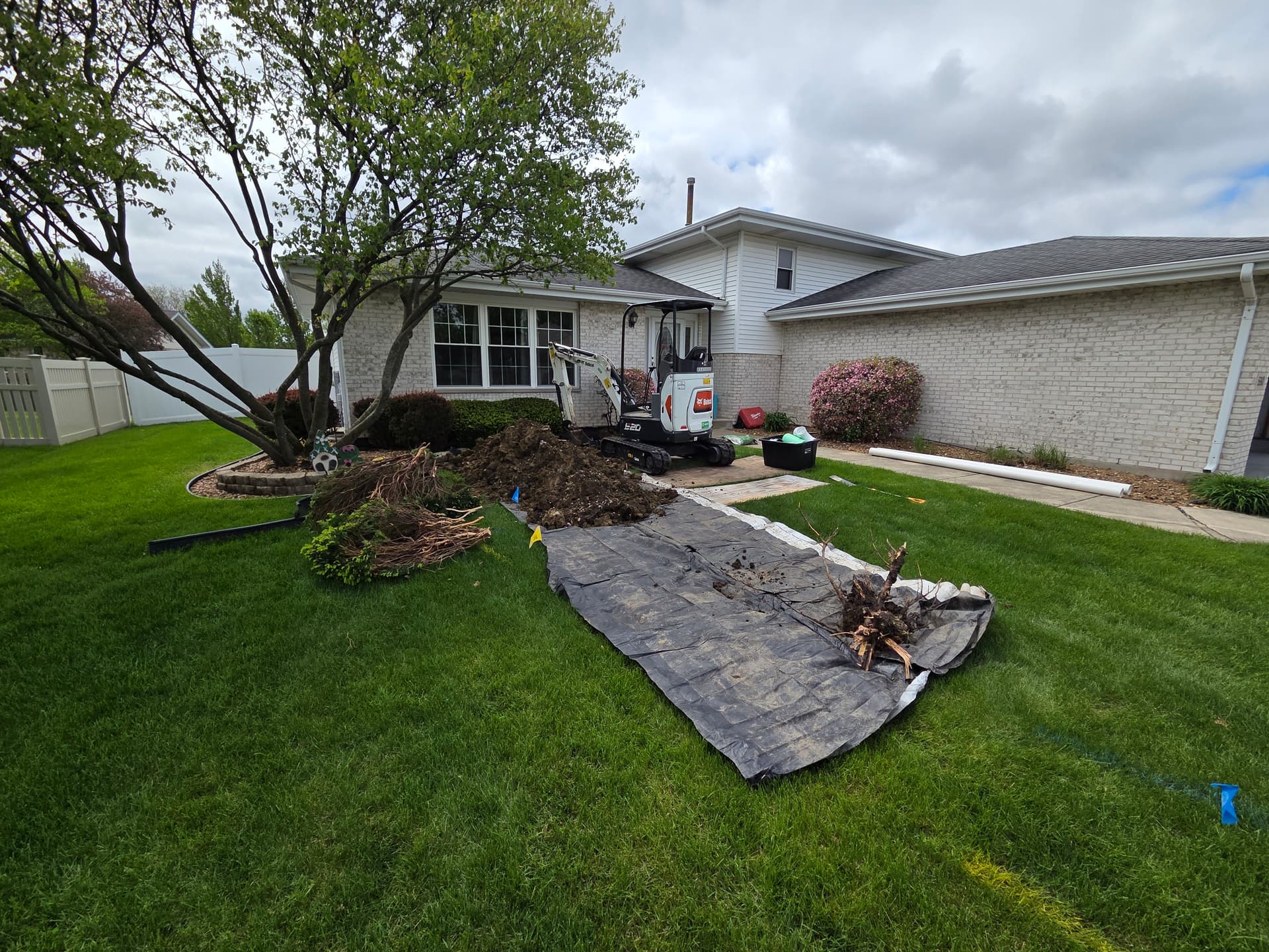 Gallery photos for Failed Cast Iron Sewer Line Replacement at a Residential Home: Image #1