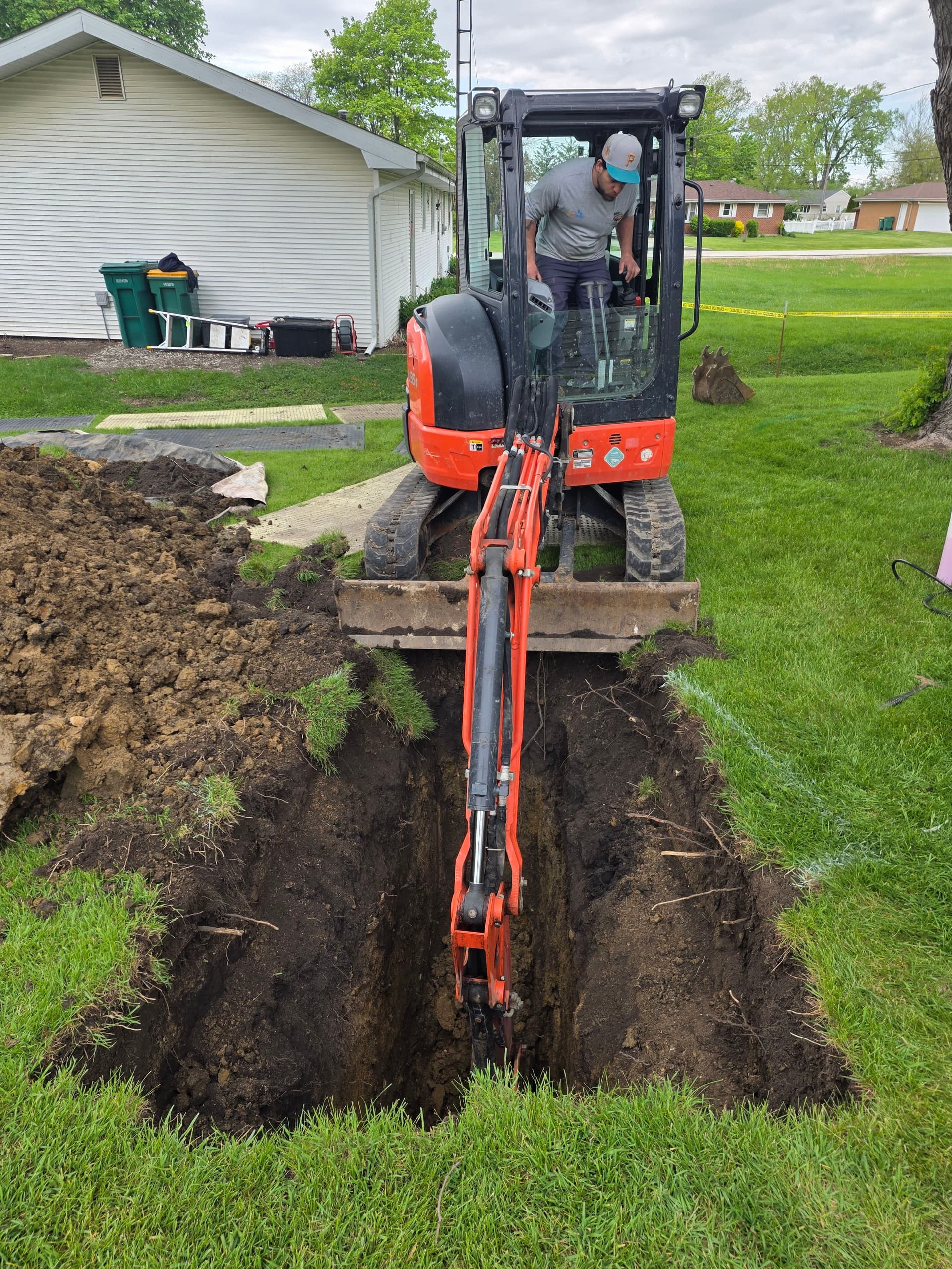Sewer Line Relocation Goes 12 Feet Deep to Hit the City Main image