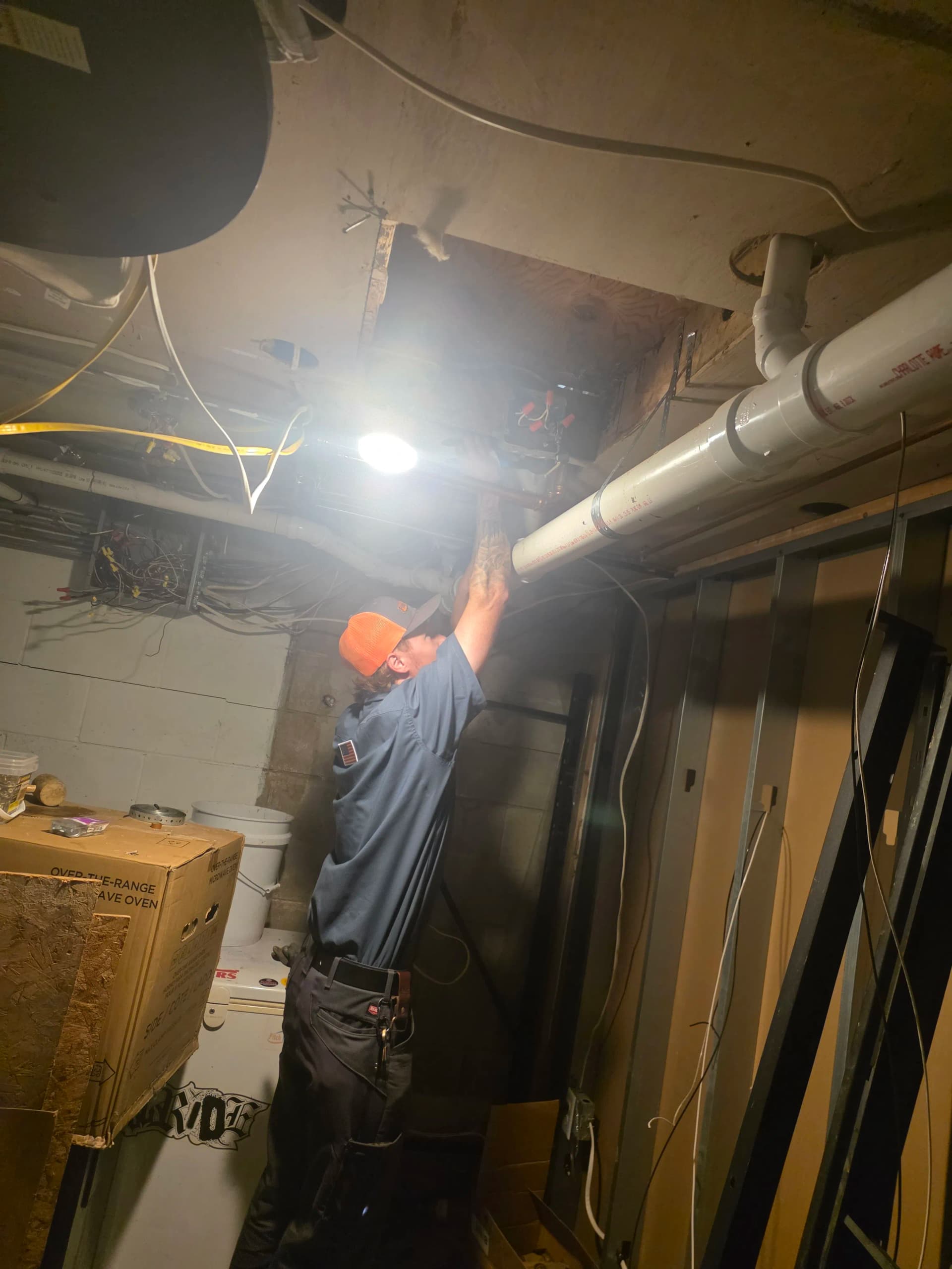 Gallery photos for Real Plumbing Work From Guys Who Know What They're Doing: Image #1