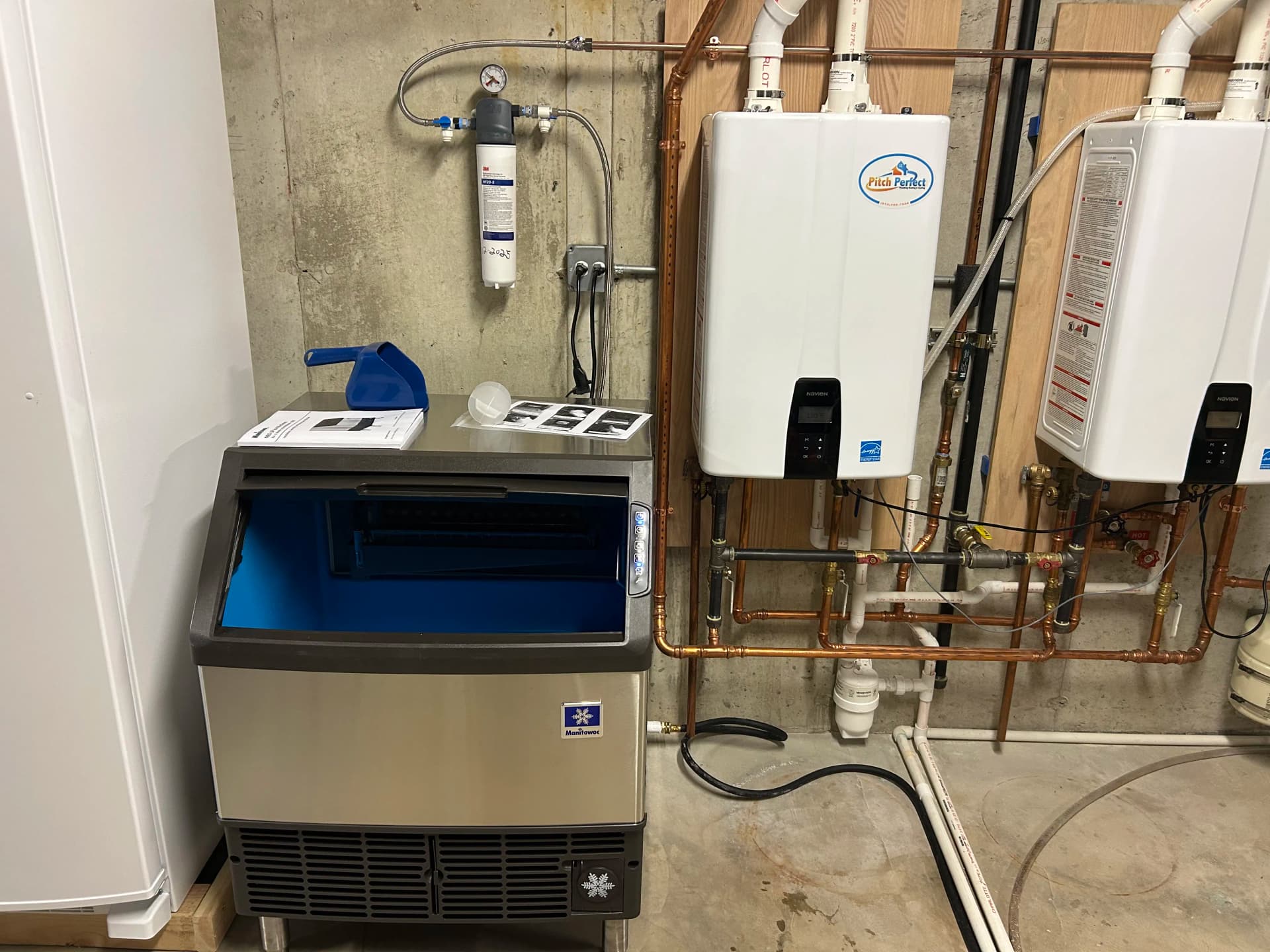 Ice Machine Install for a Repeat Tankless Water Heater Customer image