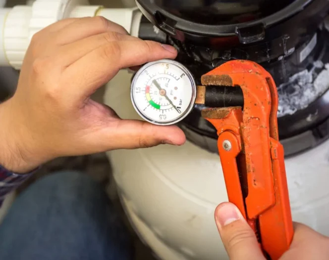 repairing pressure meter